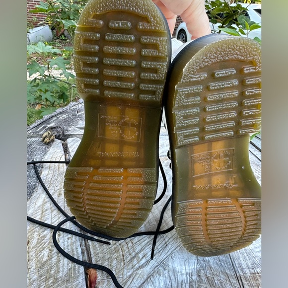 Dr. Martens 1460 White Leather 8 Eye Combat Boots Women’s 5 EU36 NO INSOLES Punk - Picture 7 of 13